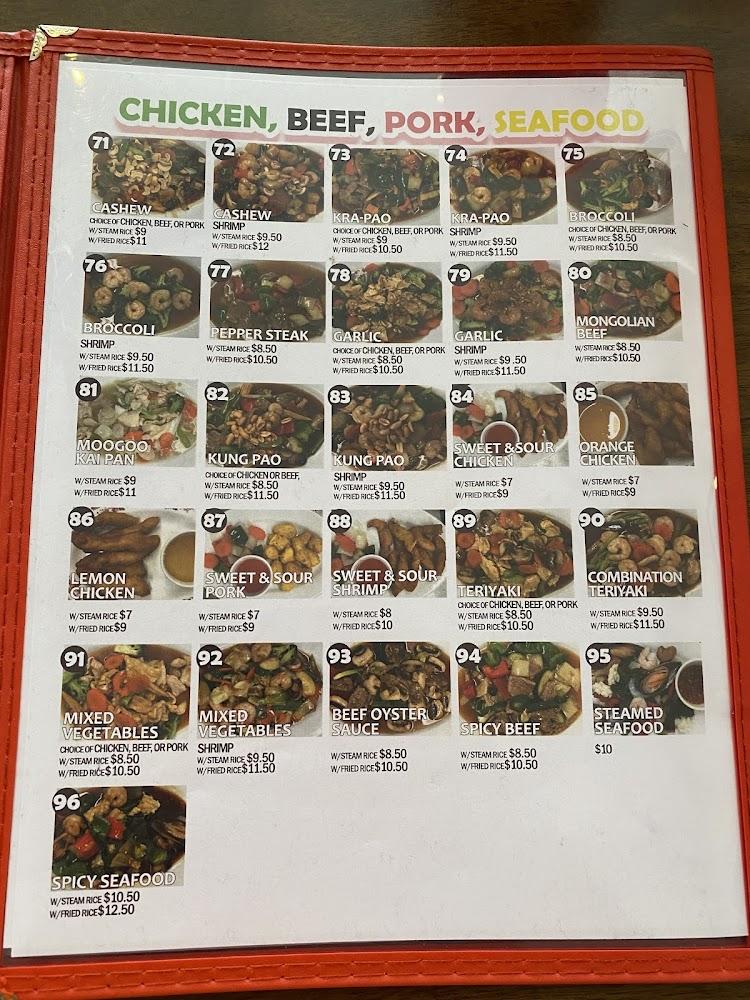 Yum Yum Thai Menu image 4